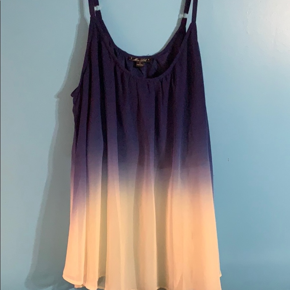 Summer ombré tank